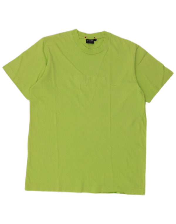 Guess Herre Grafisk T-Shirt Top Lille Grøn