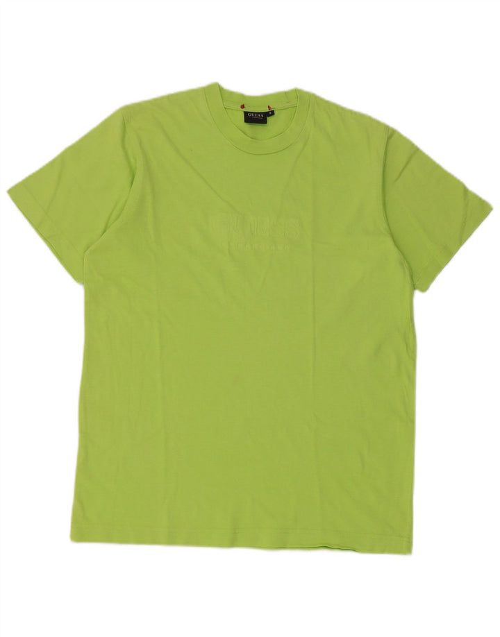 Guess Herre Grafisk T-Shirt Top Lille Grøn