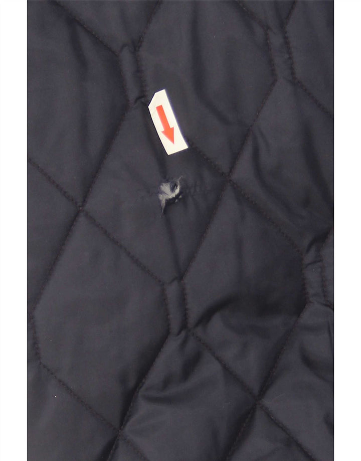 G-Star Herre quiltet jakke UK 42 XL Navy Blue Polyester
