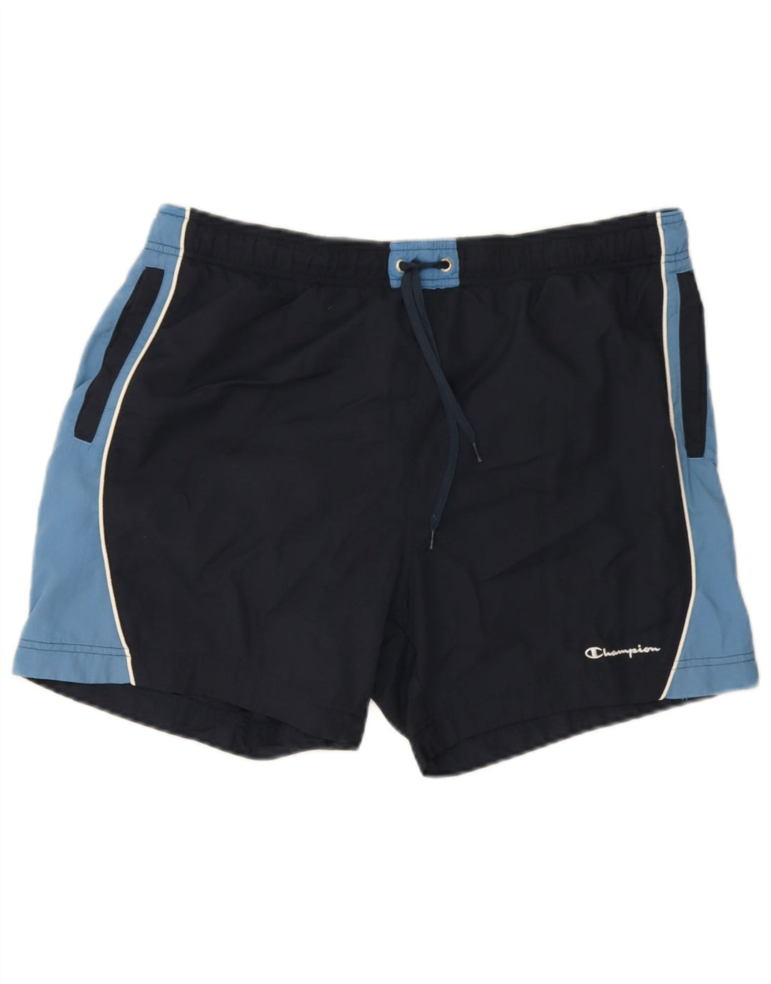 Champion Svømmeshorts til mænd 2XL Navy Blue Colourblock Polyamid