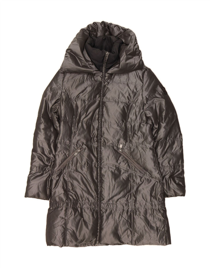 MARINA MILITARE Womens Padded Coat UK 18 XL Grey Polyester Vintage Marina Militare and Second-Hand Marina Militare from Messina Hembry 