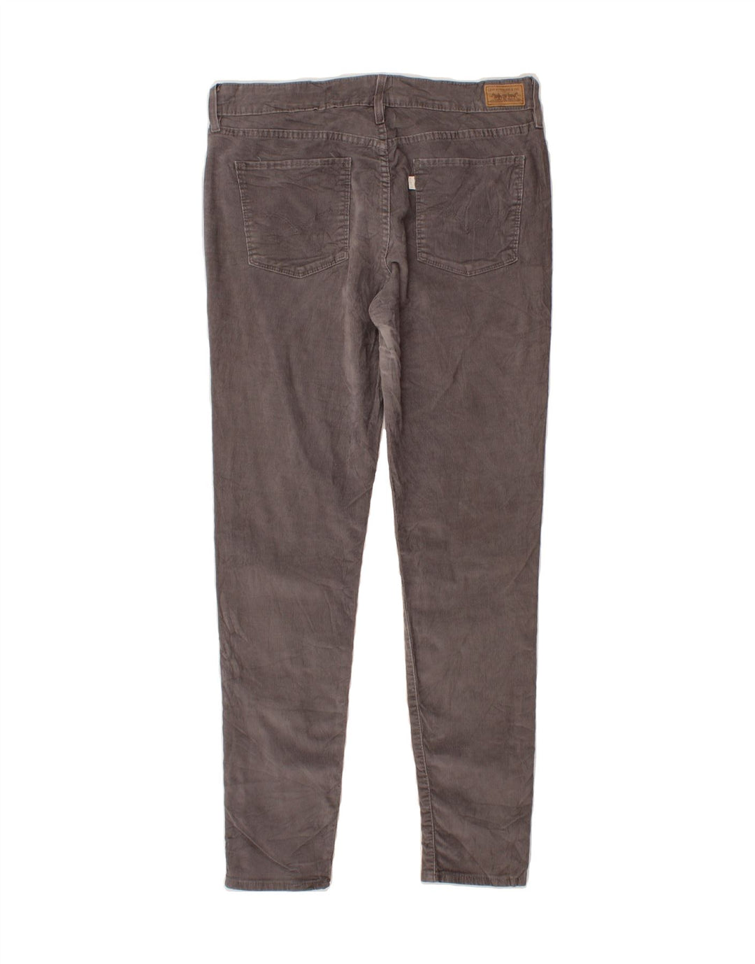 LEVI'S Womens Legging Corduroy Trousers W30 L29 Grey Cotton Vintage Levi's and Second-Hand Levi's from Messina Hembry 