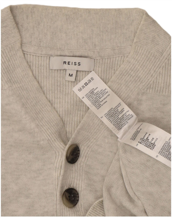 Reiss Herre V-hals sweater Medium Grey Flecked