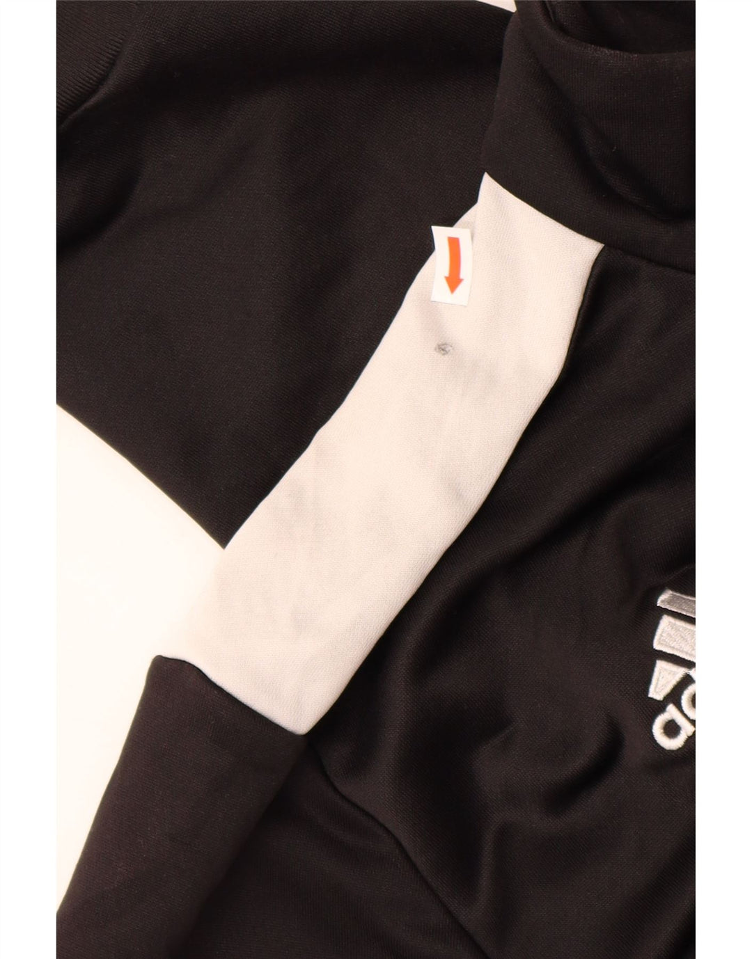 ADIDAS Træningsdragt til mænd, topjakke, stor sort Colourblock Polyester