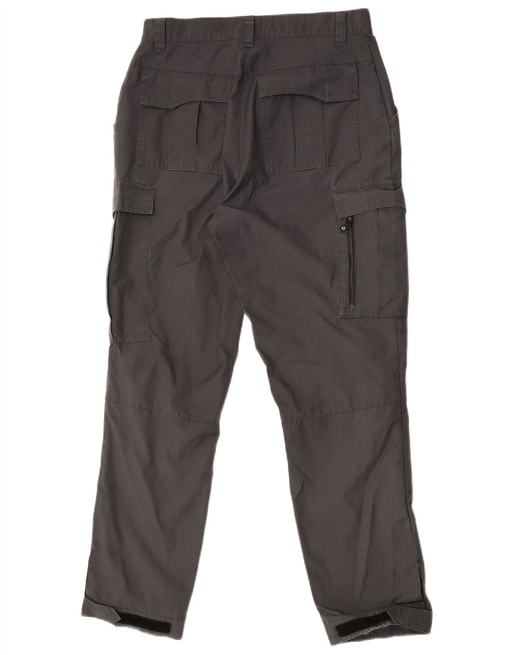 Jack Wolfskin Herre Straight Cargo Bukser W36 L30 Grå Polyester
