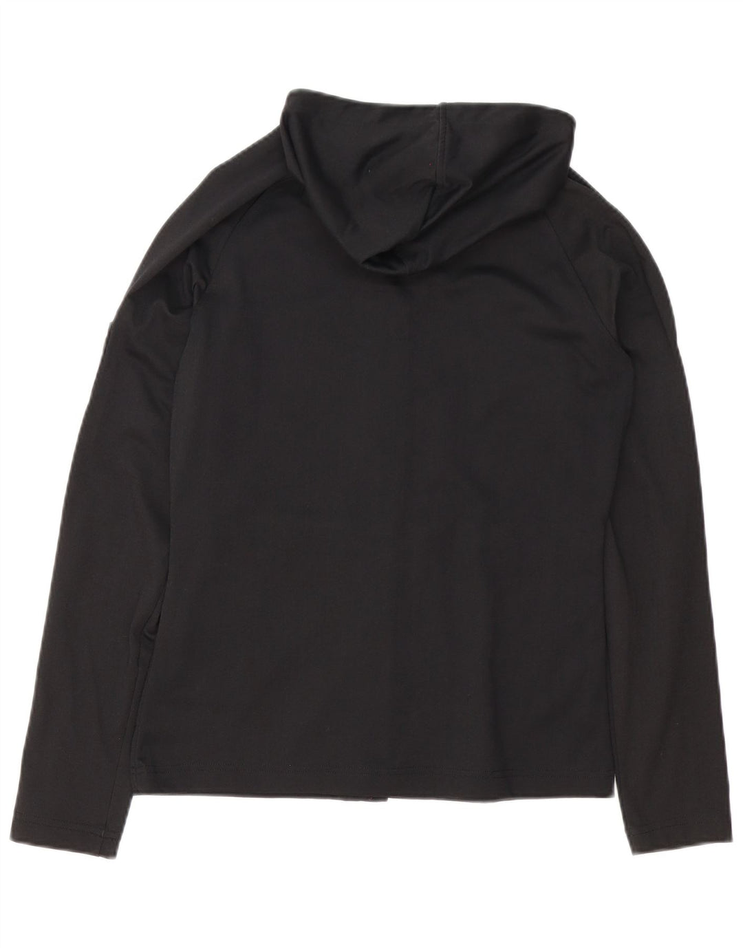 The North Face Dame Hooded Tracksuit Top Jacket UK 14 Medium Black