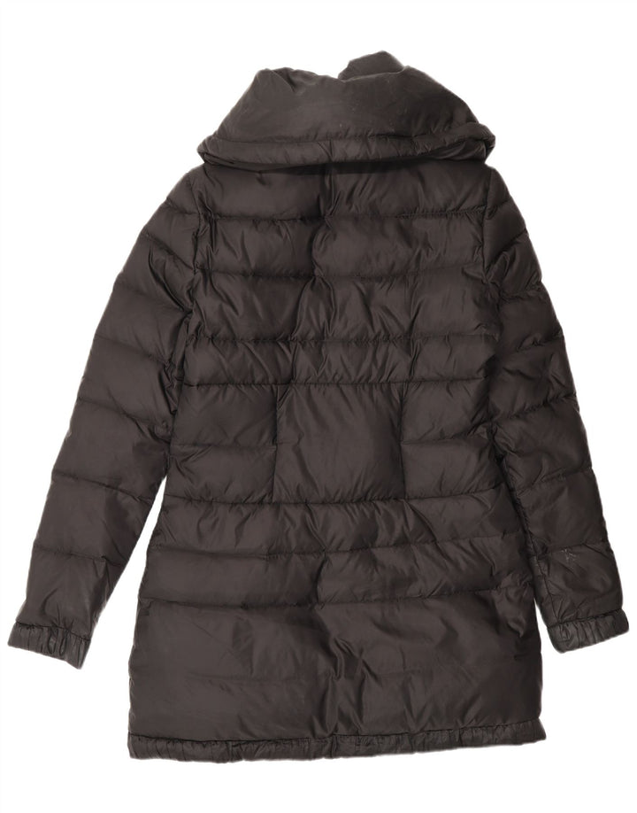 Guess Womens Oversized Polstret Frakke UK 4 XS Sort Polyamid