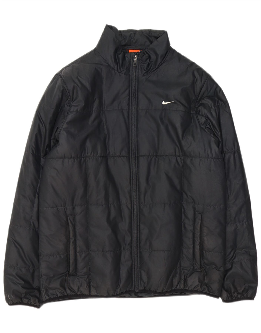 Nike Polstret jakke til mænd UK 40 Stor sort polyester