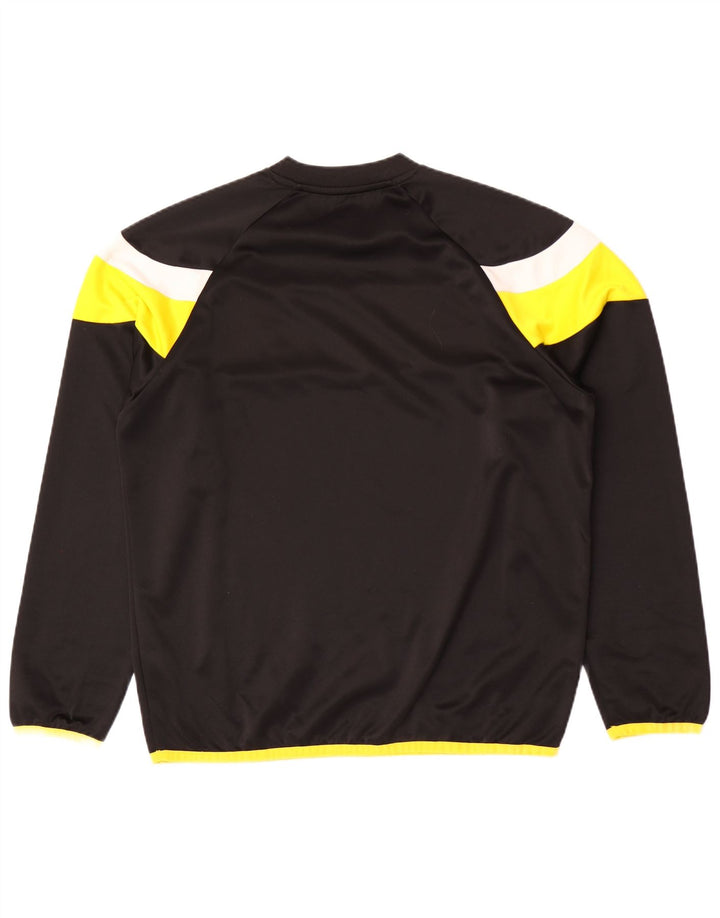 Puma Herre Top Langærmet Stor Sort Colourblock Polyester