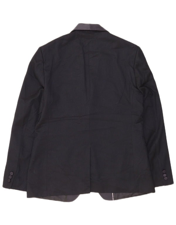 Marks & Spencer Herre 1-knap blazerjakke UK 40 Stor marineblå polyester