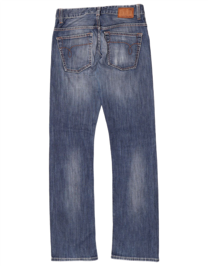 Calvin Klein Lige Jeans til kvinder W30 L34 Blå