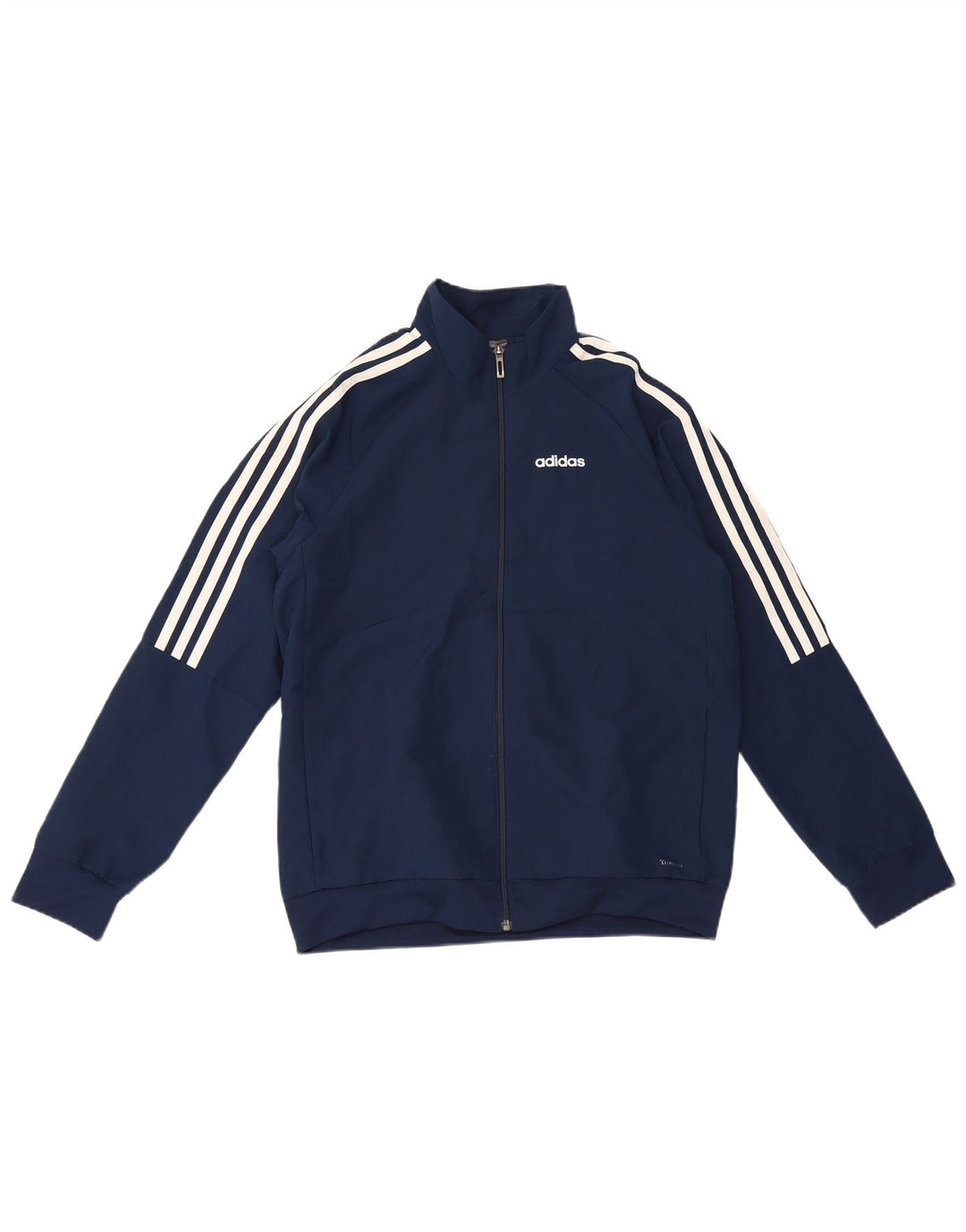 Adidas drenge Climalite træningsdragt topjakke 13-14 år marineblå polyester