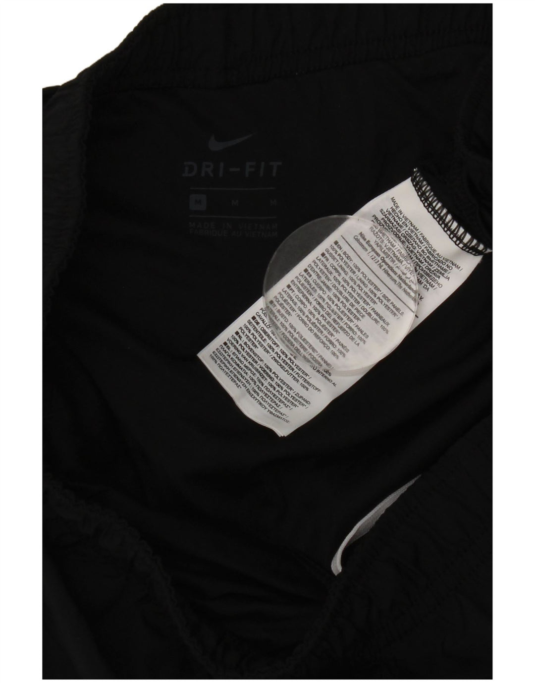 Nike Sportsshorts til kvinder UK 14 Medium Sort Polyester Sports