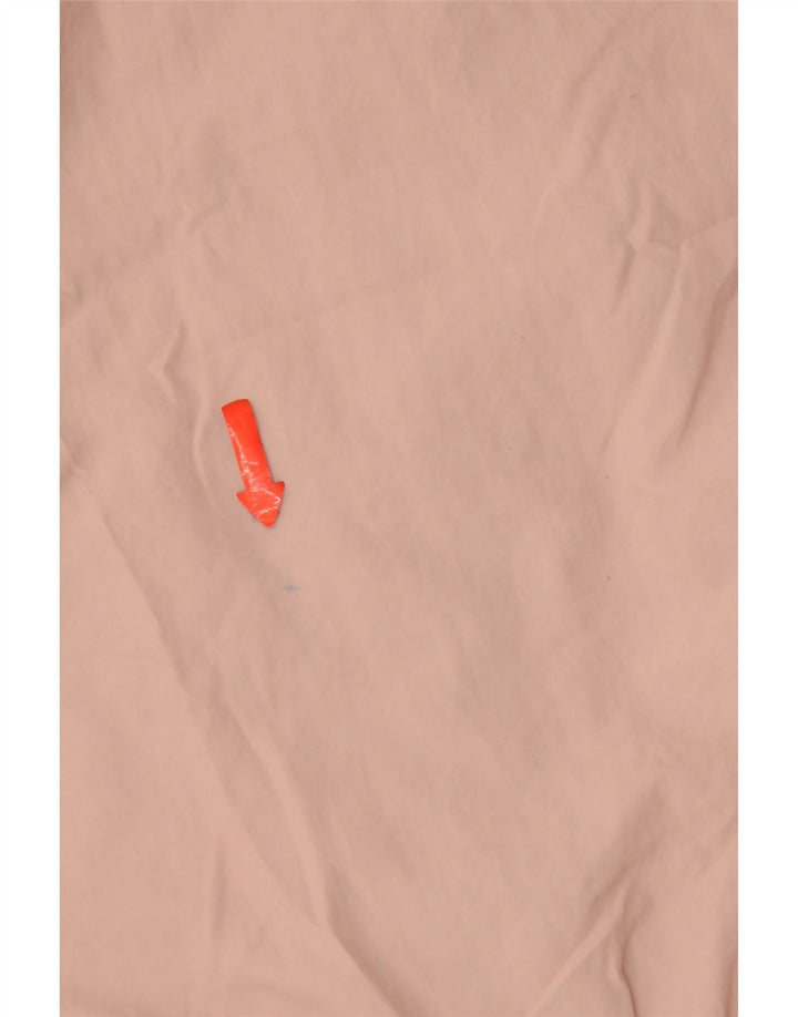 Zara Oversized Bomber Jacket UK 6 XS Pink Polyester