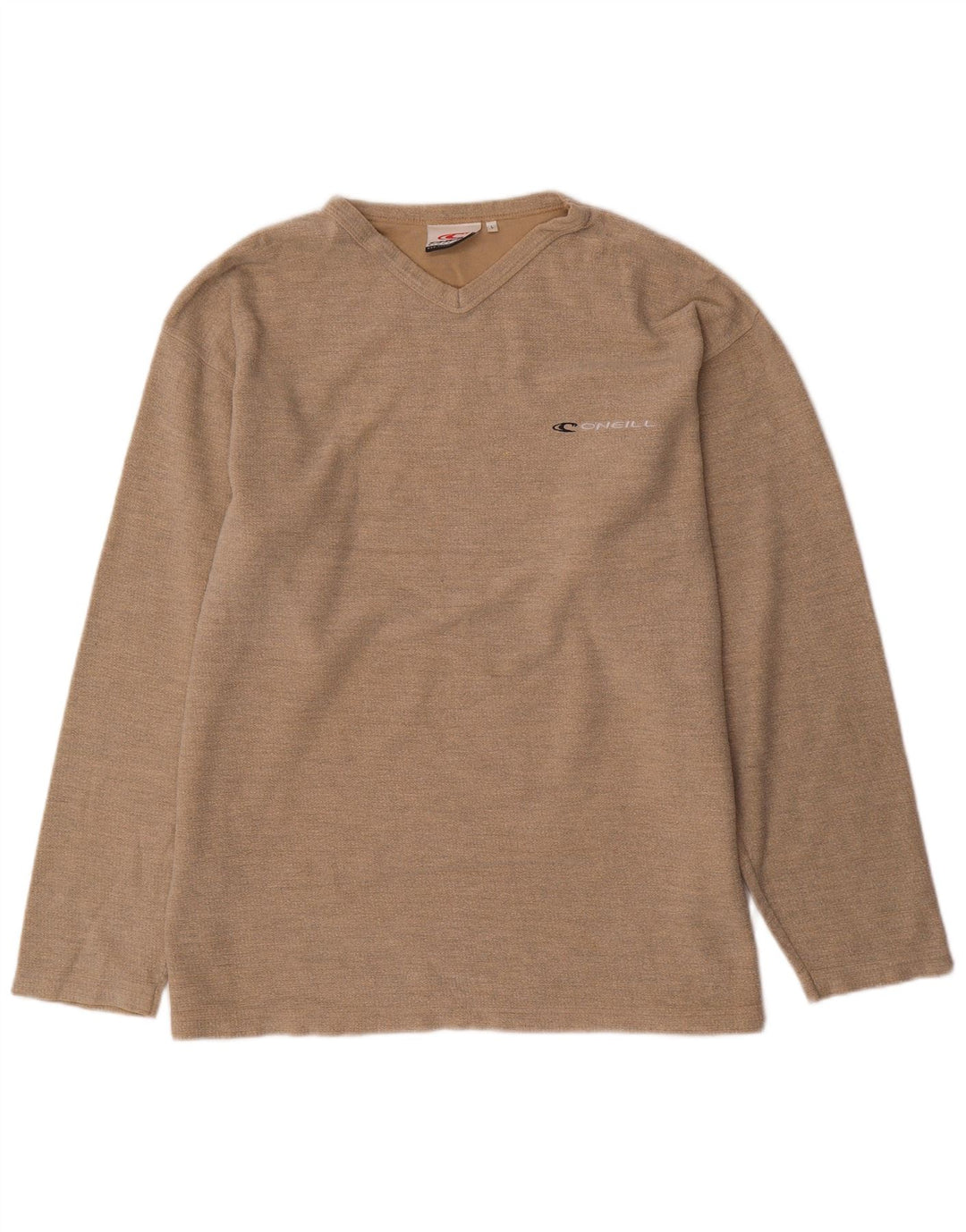 O'Neill Herre Top Langærmet Stor Beige Bomuld