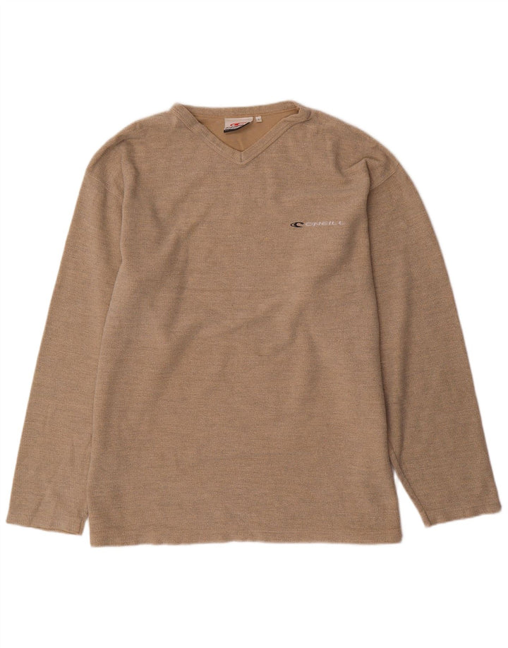 O'Neill Herre Top Langærmet Stor Beige Bomuld