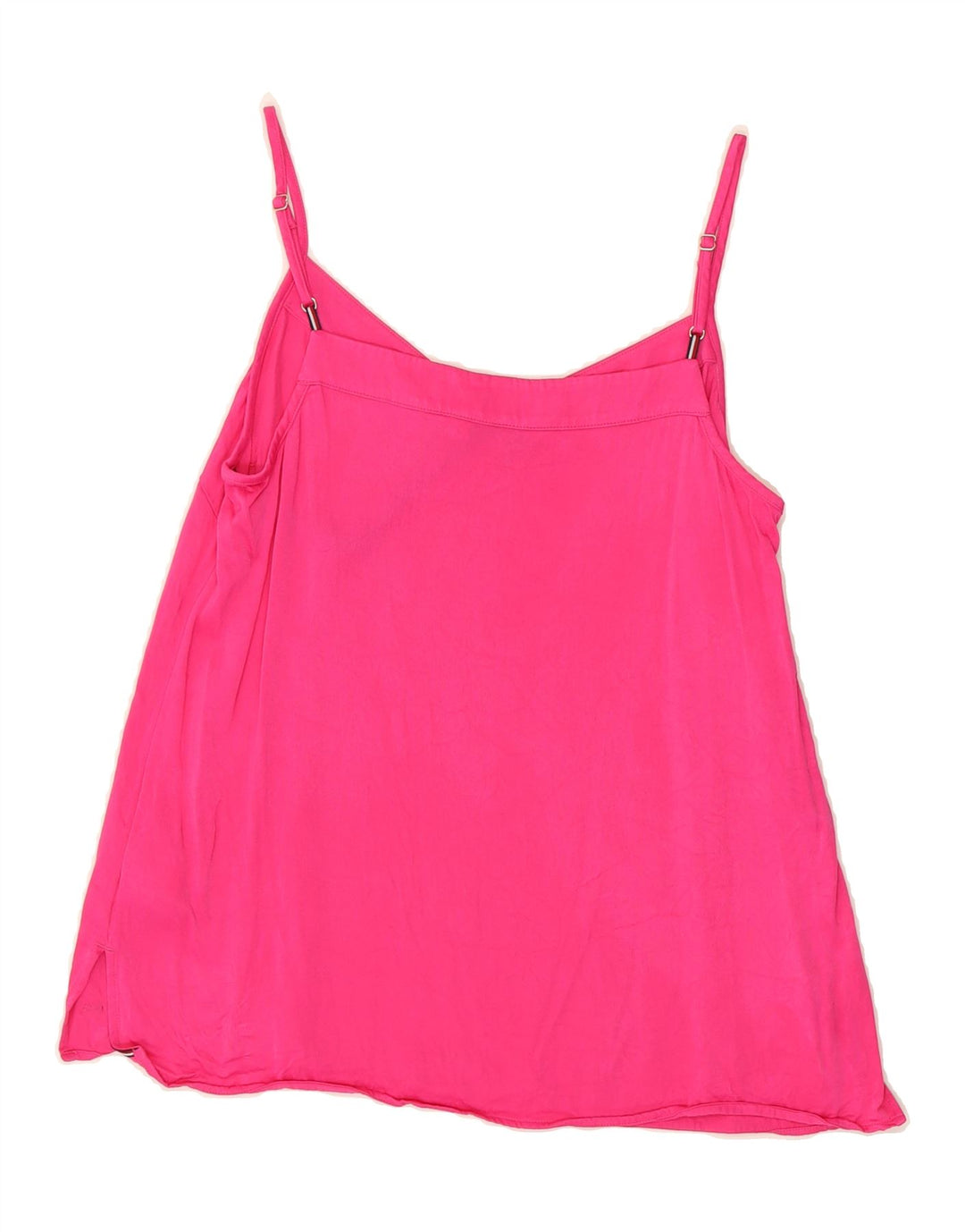 TOMMY HILFIGER Womens Crop Cami Top UK 10 Small  Pink Viscose Vintage Tommy Hilfiger and Second-Hand Tommy Hilfiger from Messina Hembry 
