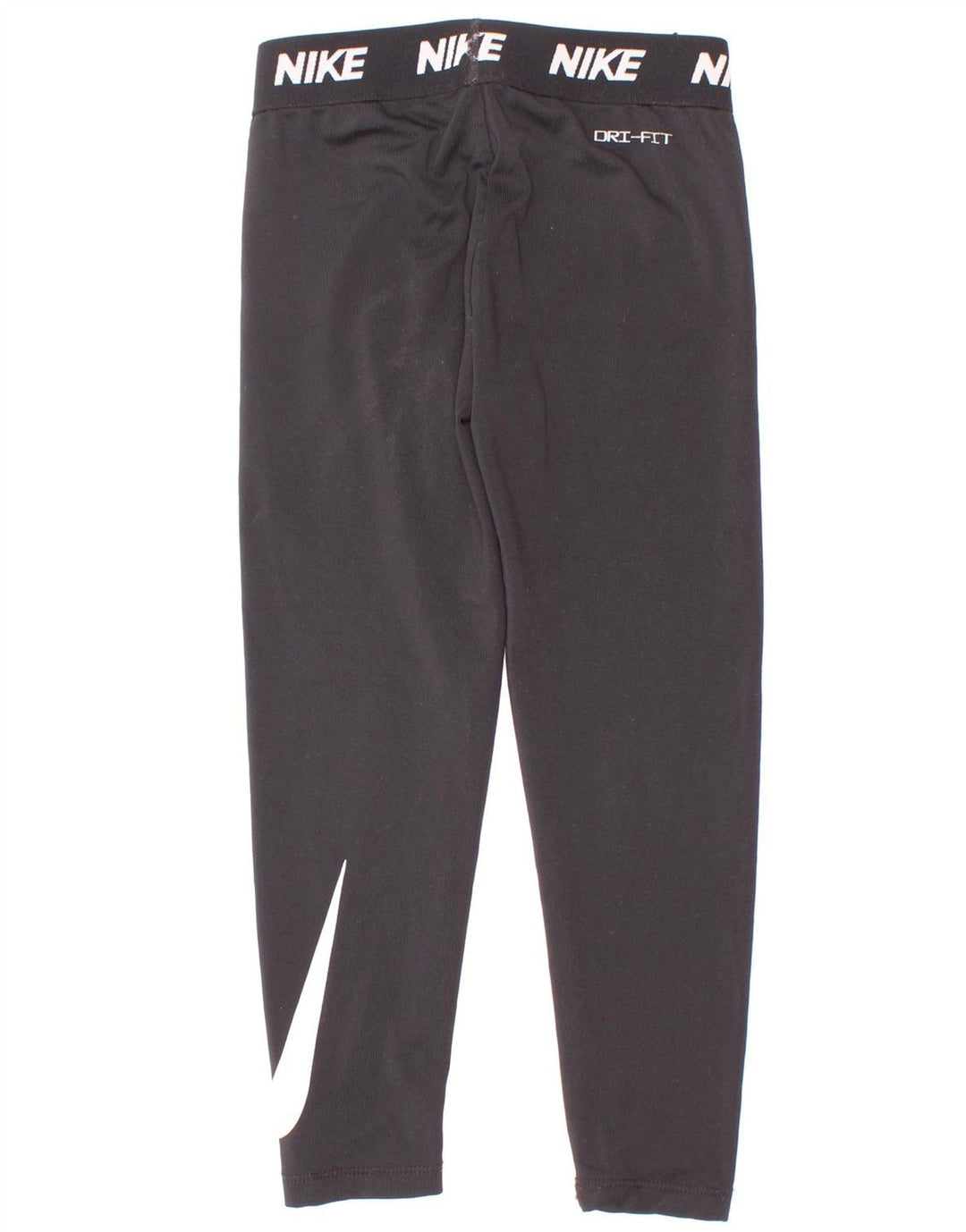 Nike Girls Dri Fit Leggings 5-6 år Medium Sort