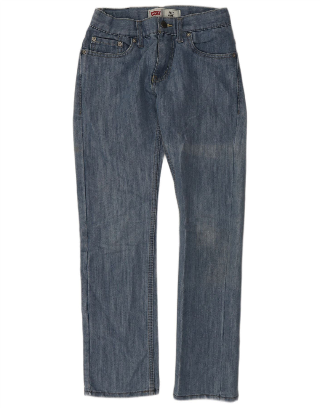 Levi's Boys 511 Slim Jeans 11-12 år W26 L26 Blå Bomuld