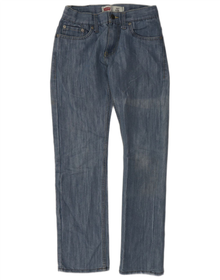 Levi's Boys 511 Slim Jeans 11-12 år W26 L26 Blå Bomuld