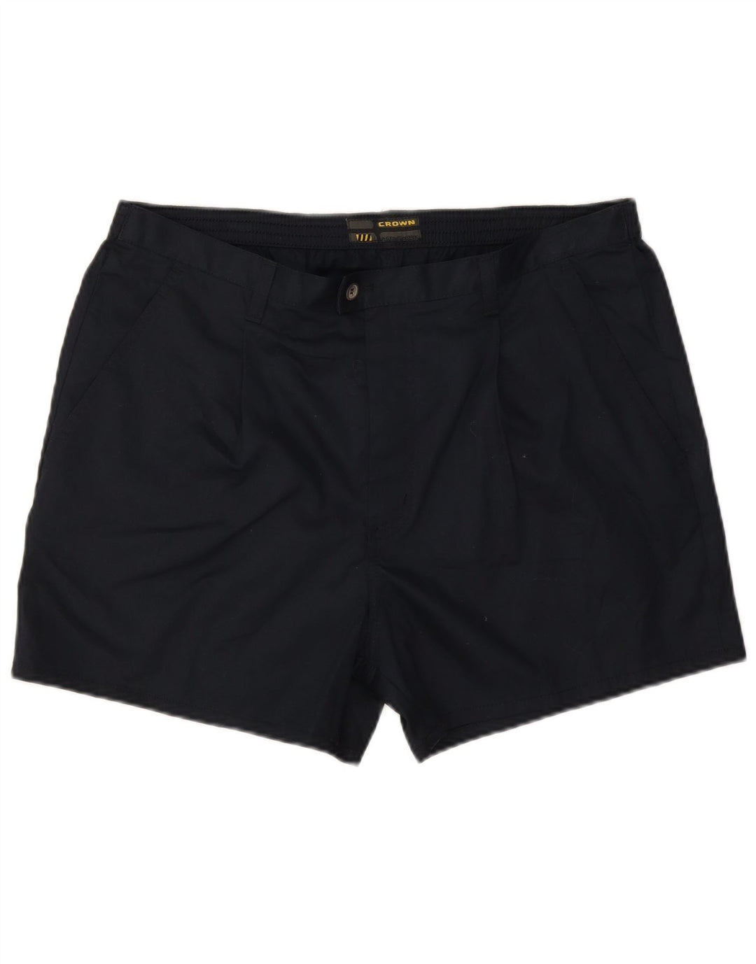 Crown Herre Pegged Chino Shorts W36 Large Navy Blue Bomuld
