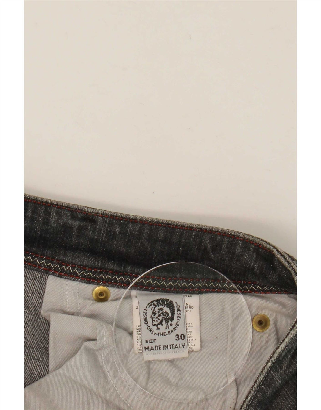Diesel Dame Bootcut Jeans W30 L30 Grå Bomuld