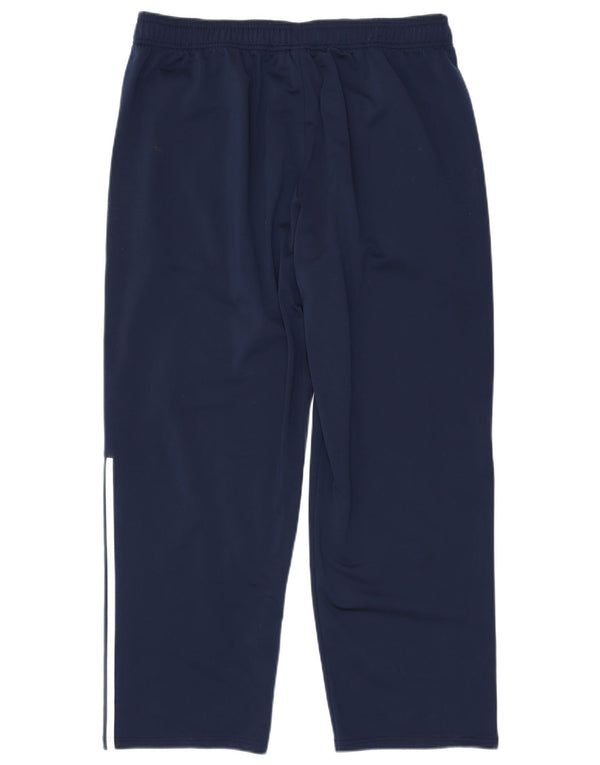 Adidas Træningsdragtsbukser til mænd UK 48/50 XL Navy Blue Polyester