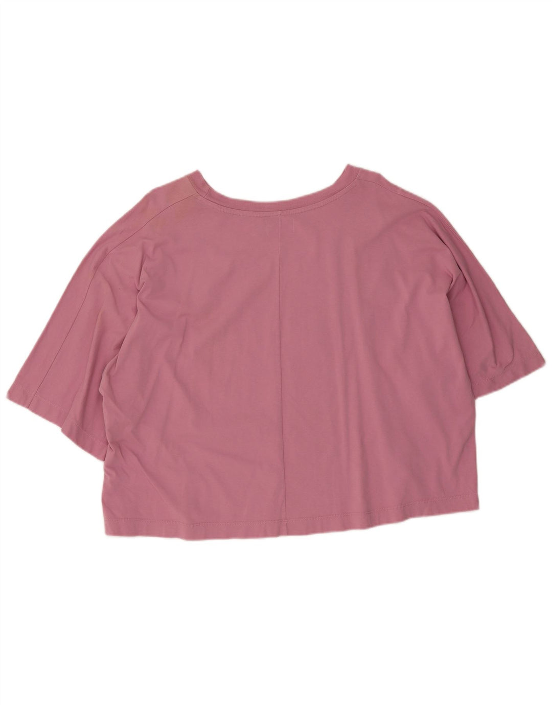 Converse Oversized T-Shirt Top UK 10 Small Pink Bomuld