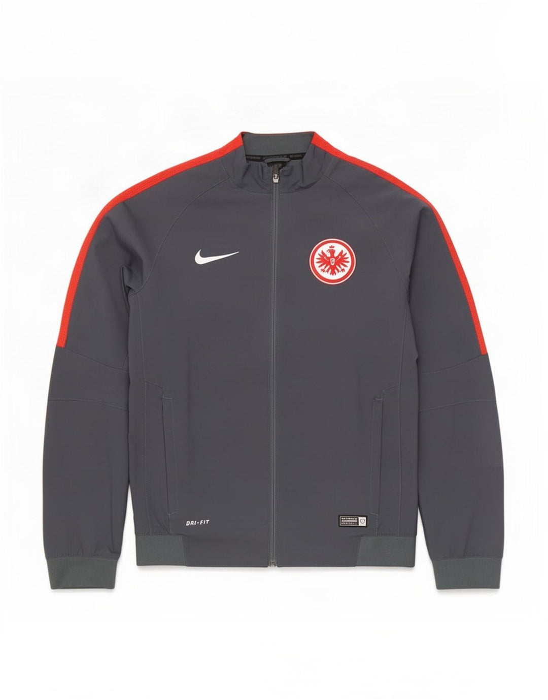 Nike Herre Eintracht Frankfurt træningsdragt Topjakke Medium Grey Colourblock
