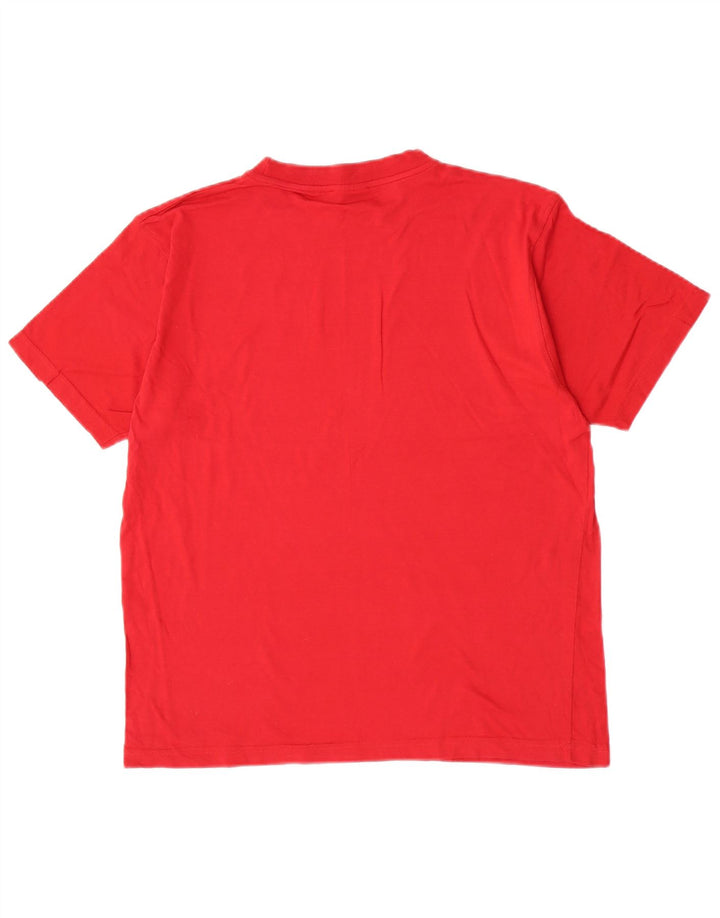 Lee Boys T-Shirt Top 15-16 år XL Rød Bomuld
