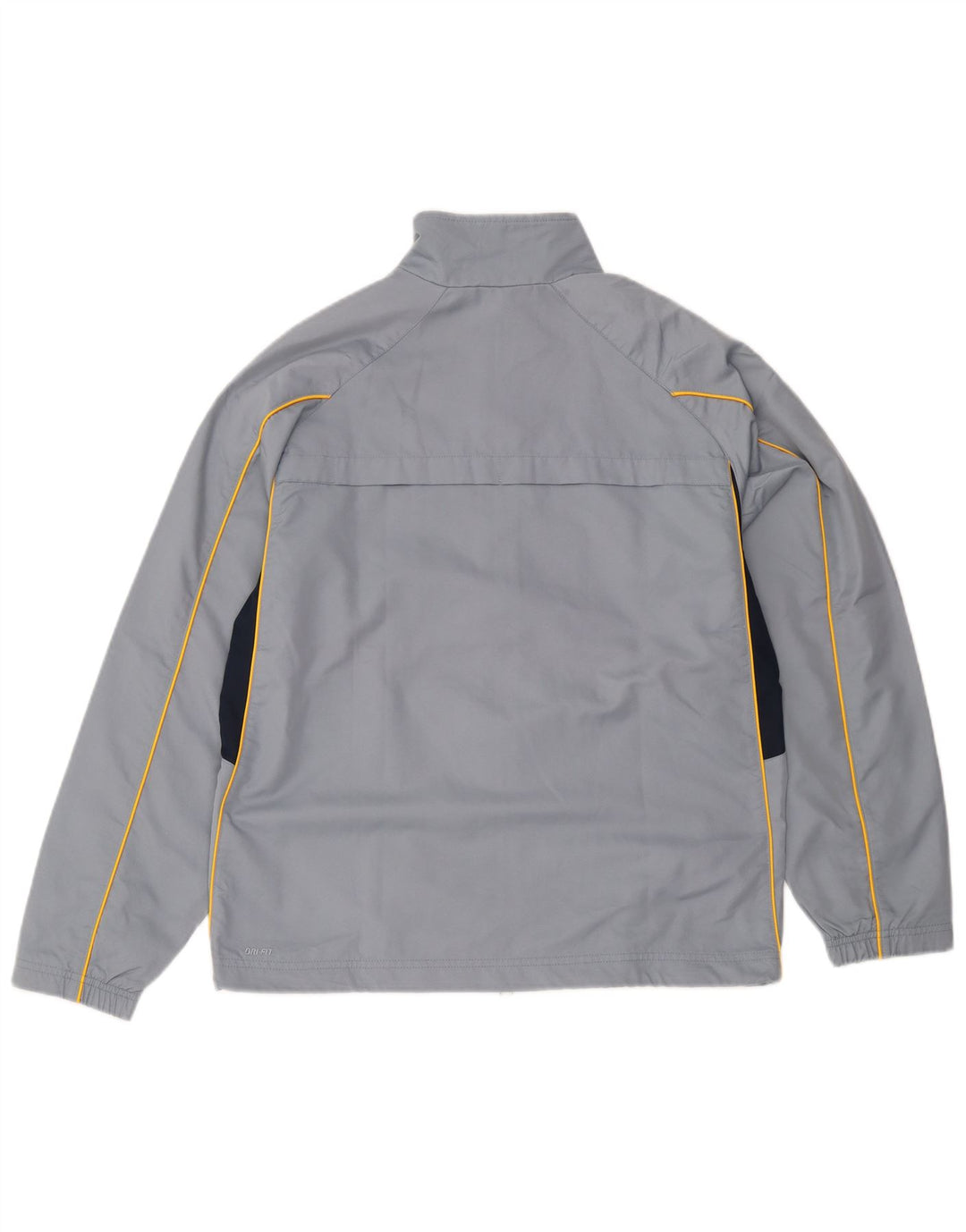 Nike Herre Dri Fit træningsdragt topjakke UK 35/37 Small Grey Colourblock
