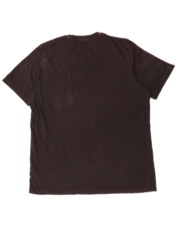 Adidas Herre T-Shirt Top XL Sort Bomuld