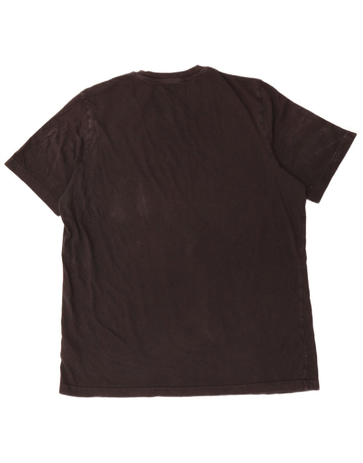 Adidas Herre T-Shirt Top XL Sort Bomuld