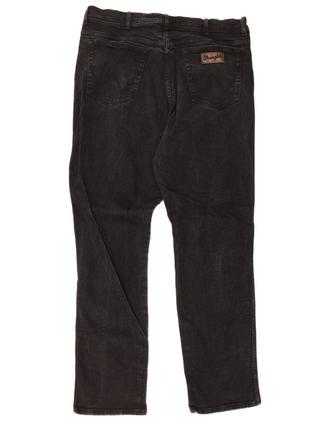 Wrangler Herre Texas Straight Jeans W42 L36 Sort