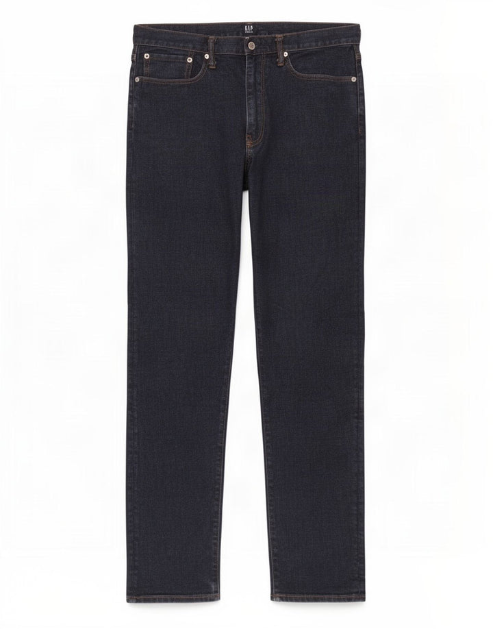 Gap Herre Slim Jeans W34 L34 Marineblå Bomuld