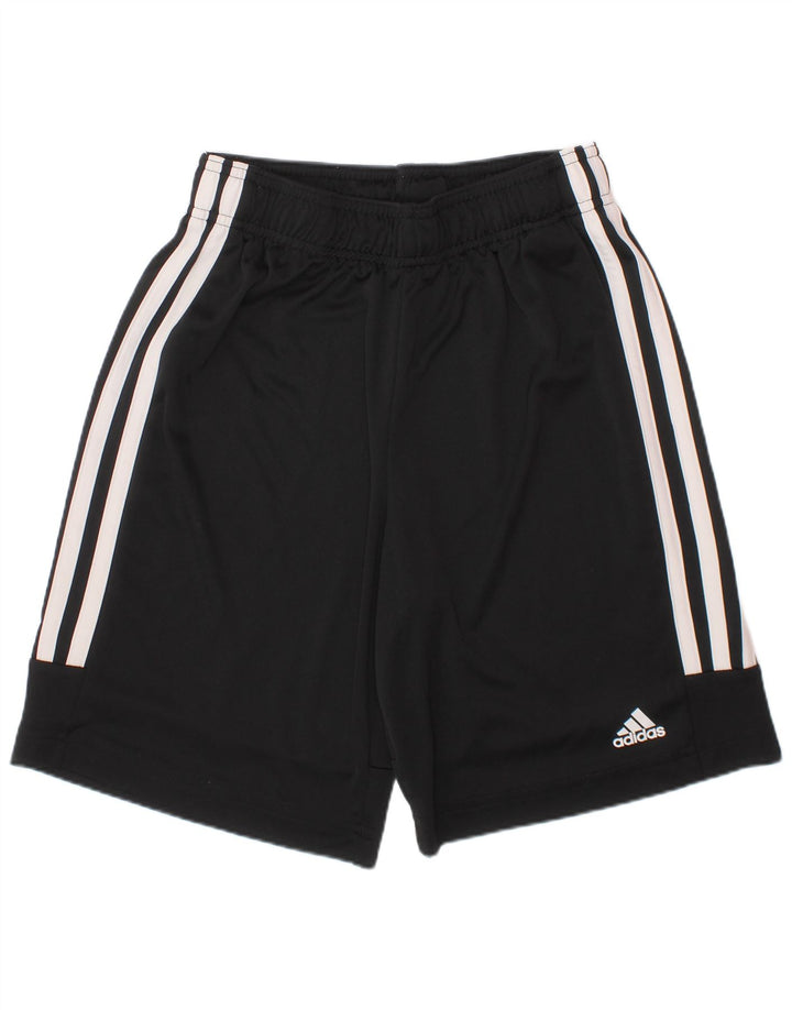 ADIDAS Aeroready Sportsshorts til drenge 11-12 år Sort polyester