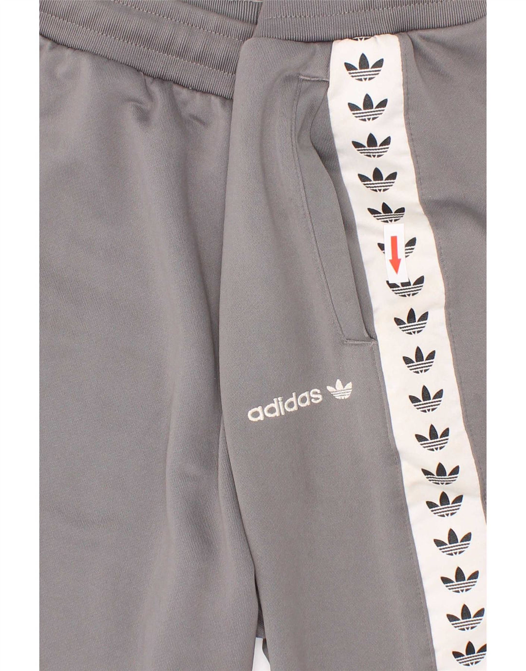Adidas drenge grafiske sportsshorts 13-14 år Grå Colourblock Polyester