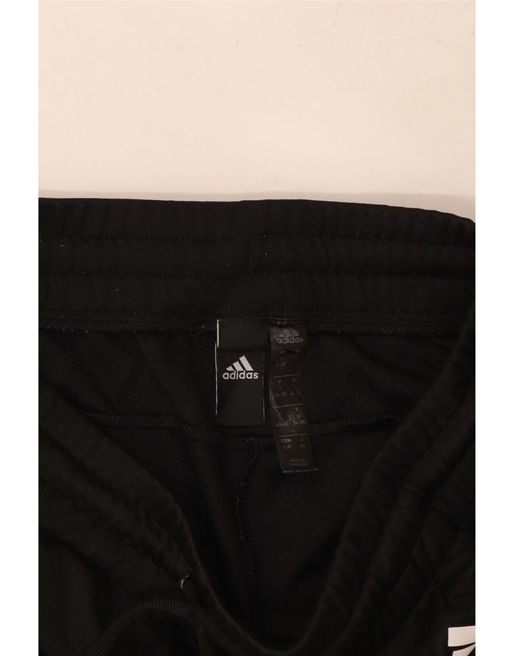 ADIDAS Træningsdragtsbukser til kvinder UK 8 Small Black Colourblock