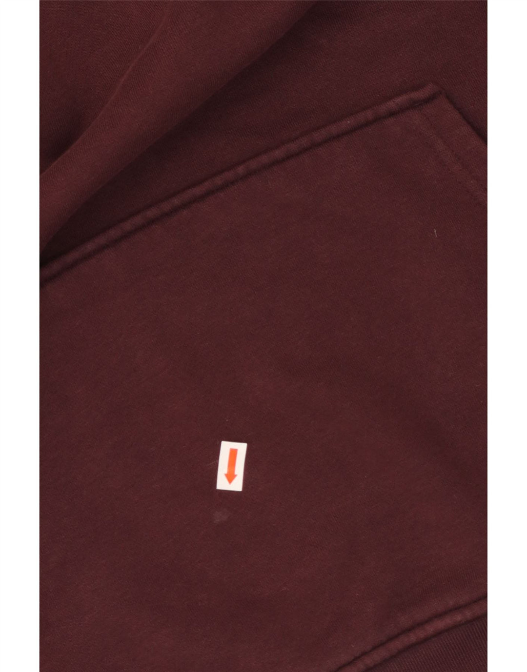 ADIDAS Oversized hættetrøje til kvinder DK 10 Lille Bourgogne bomuld