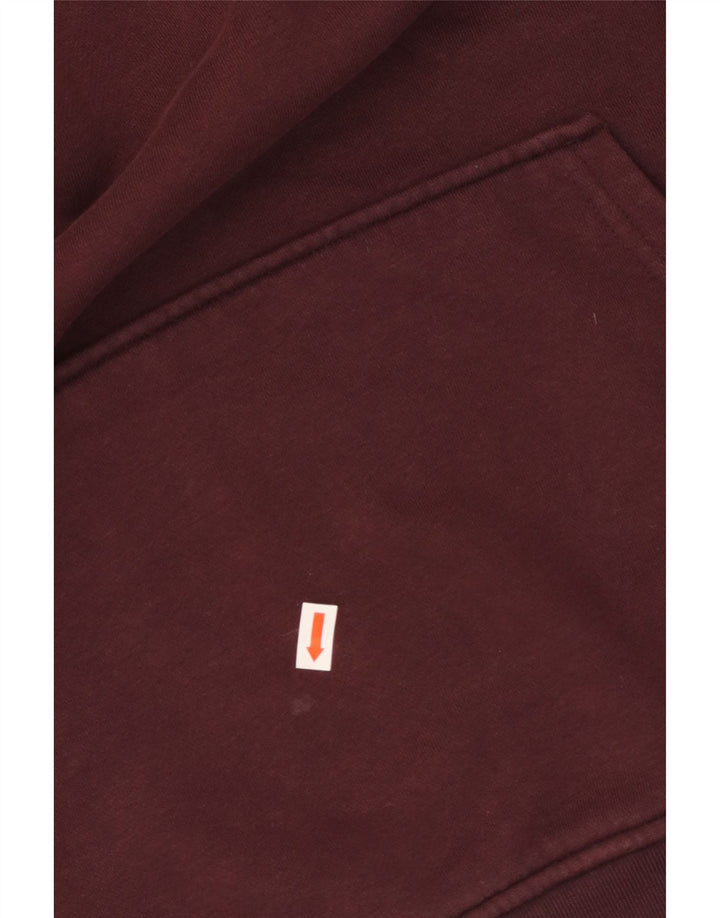 ADIDAS Oversized hættetrøje til kvinder DK 10 Lille Bourgogne bomuld