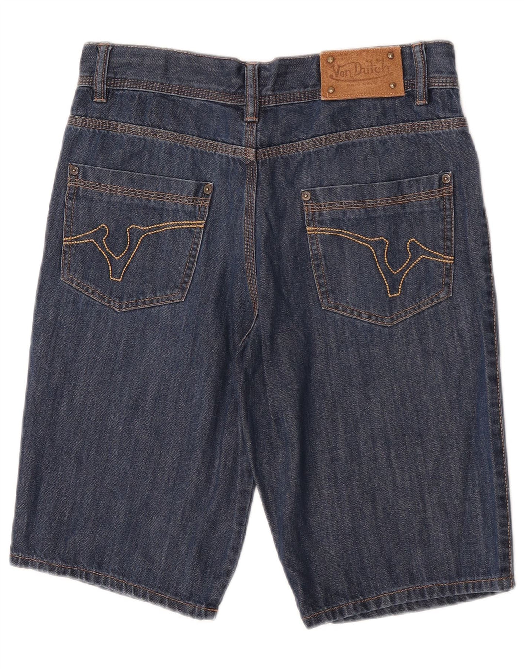 Von Dutch Denim Shorts til mænd W29 Små blå bomuld