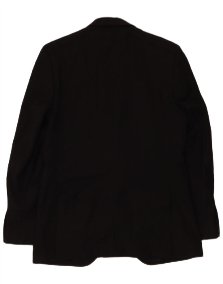 Marks & Spencer Herre 2-knaps blazerjakke UK 38 Medium Sort Uld