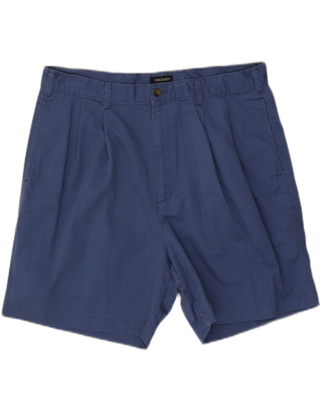 DOCKERS Mens Chino Shorts W38 XL Blue Cotton Vintage Dockers and Second-Hand Dockers from Messina Hembry 