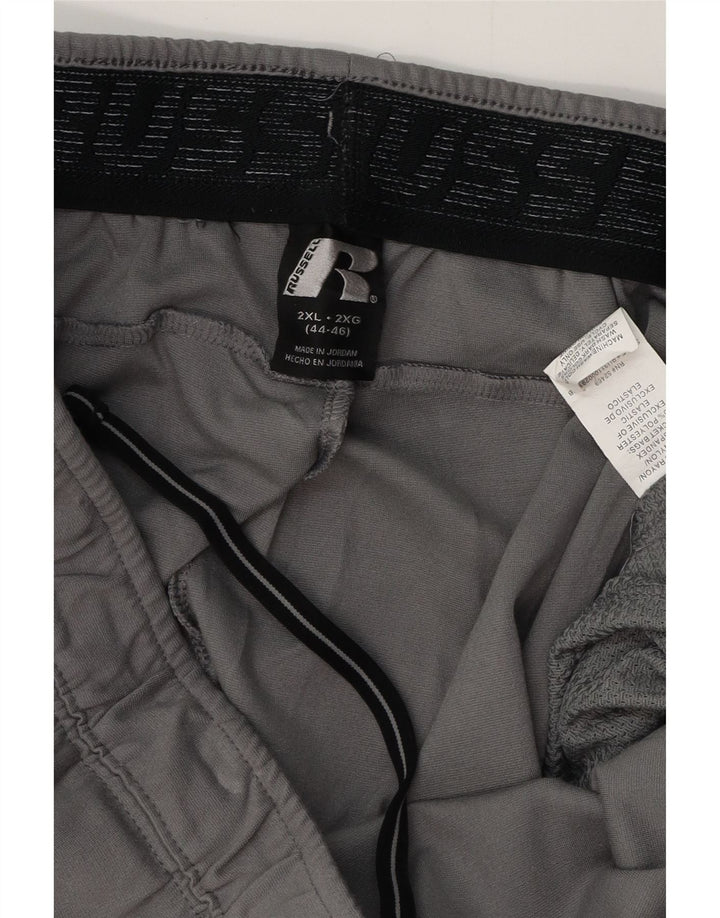 RUSSELL ATHLETIC Træningsdragt bukser til mænd 2XL Grå polyester