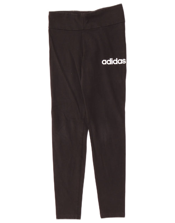 Adidas piger grafiske leggings 11-12 år sort
