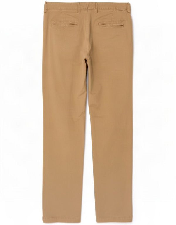 Gant Chinobukser til mænd W36 L34 Beige Bomuld
