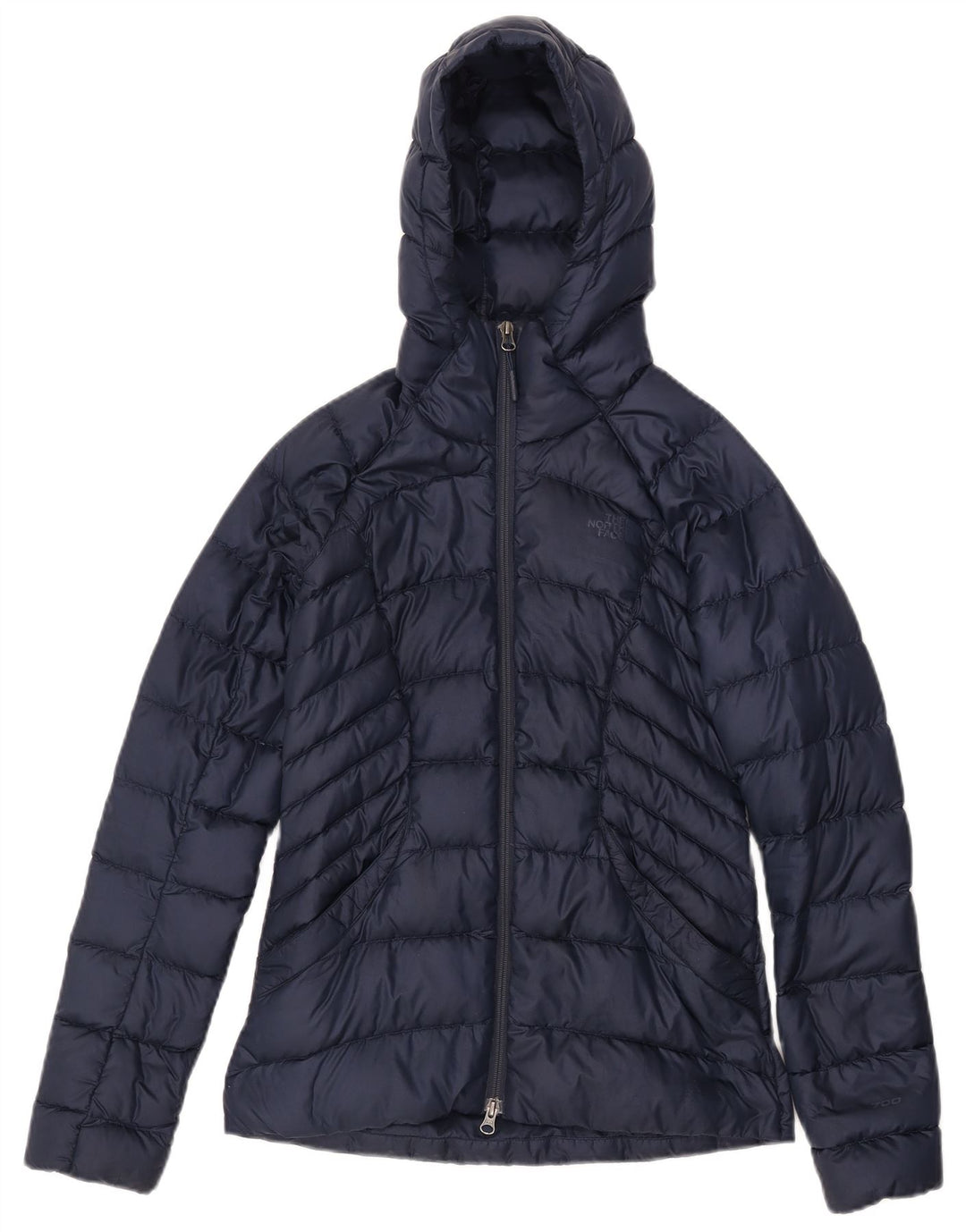The North Face, polstret hættejakke til kvinder, UK 6 XS marineblå polyester