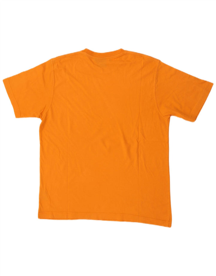 Diadora Herre Grafisk T-Shirt Top Stor Gul Bomuld