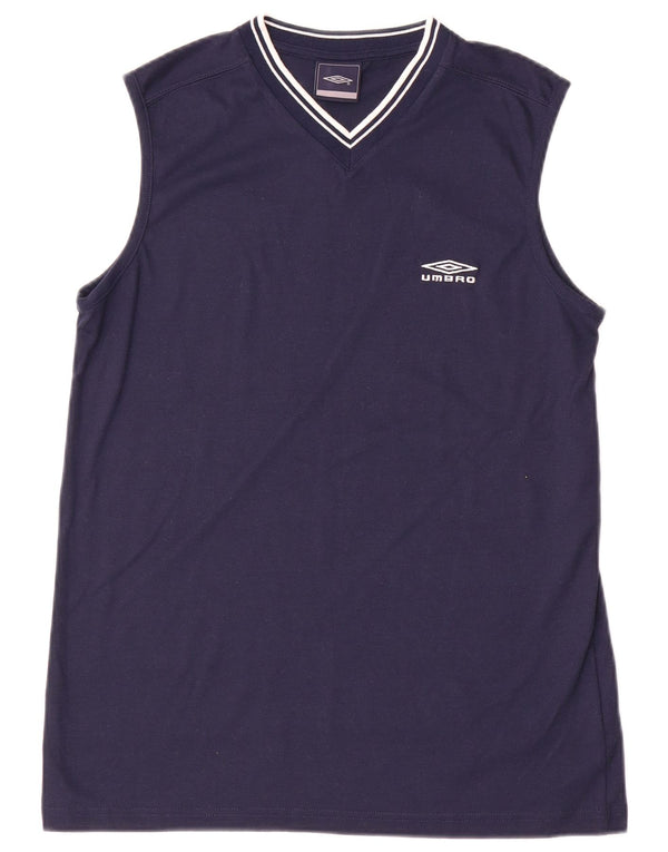 Umbro Herrevest Top Medium Marineblå Polyester