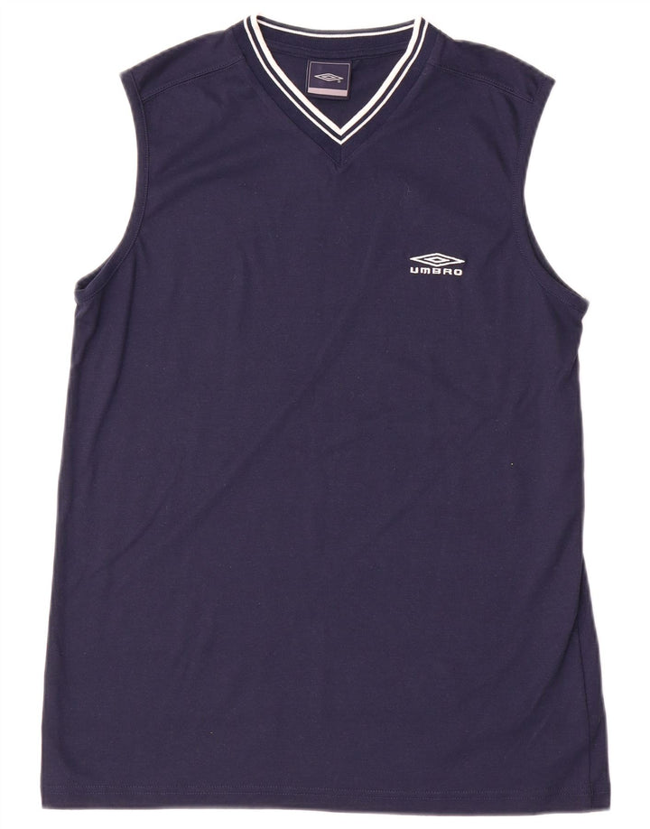 Umbro Herrevest Top Medium Marineblå Polyester